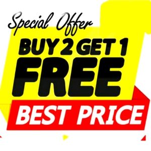 Buy 2 get one free sale